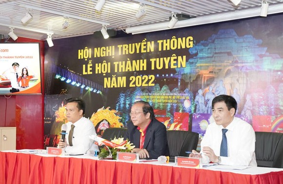 Hội nghị giới thiệu chuỗi hoạt động Lễ hội Thành Tuyên 2022 với nhiều chương trình lễ hội độc đáo, hấp dẫn. 