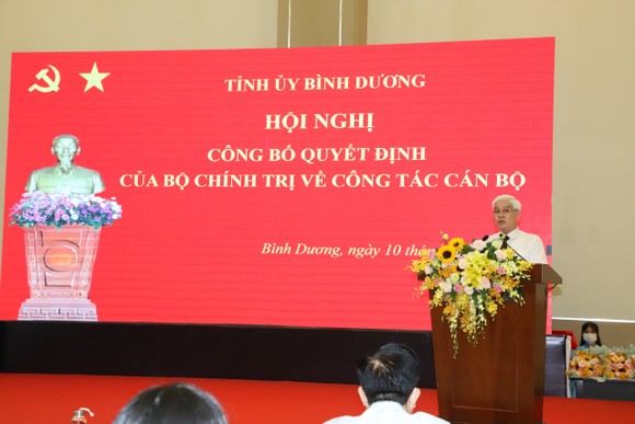Đồng chí Nguyễn Văn Lợi làm Bí thư Tỉnh ủy tỉnh Bình Dương ảnh 1