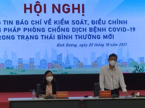 Ông Võ Văn Minh, Chủ tịch UBND tỉnh Bình Dương kết luận hội nghị