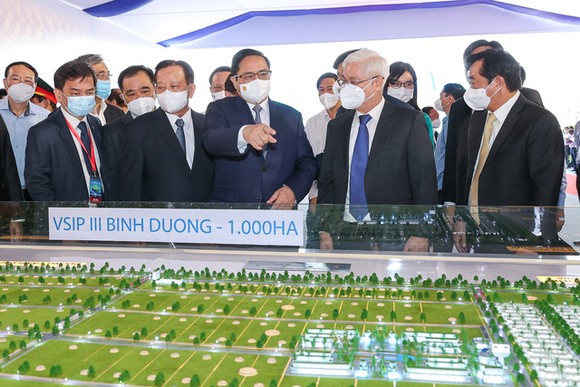 Thủ tướng Phạm Minh Chính dự lễ khởi công khu công nghiệp VSIP 3 ảnh 2