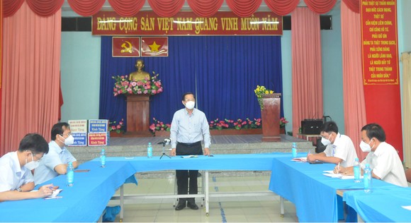 Phó Bí thư Thường trực Thành ủy TPHCM Phan Văn Mãi: Xây dựng cộng đồng an toàn và không Covid-19 ảnh 1