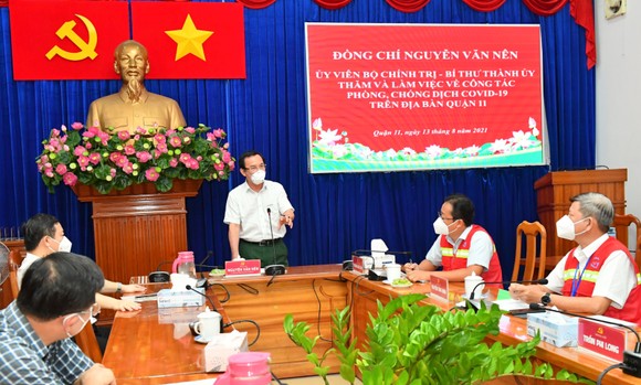 Bí thư Thành ủy TPHCM Nguyễn Văn Nên: Nhân rộng mô hình chăm sóc F0 trong cộng đồng ảnh 3