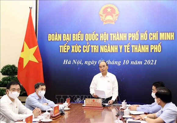 Chủ tịch nước Nguyễn Xuân Phúc: Rút kinh nghiệm từ đại dịch Covid-19 để chuẩn bị ứng phó tốt hơn ảnh 2