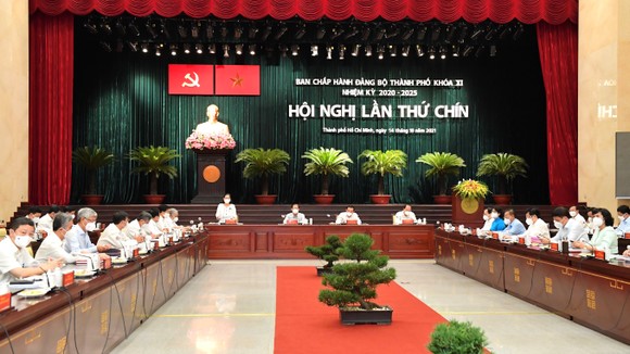 Hội nghị BCH Đảng bộ TPHCM khóa XI lần 9 mở rộng: Bí thư Thành ủy TPHCM Nguyễn Văn Nên gợi mở nhiều vấn đề trọng tâm ảnh 1