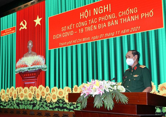 Nhiều mô hình, cách làm hay của lực lượng vũ trang TPHCM trong phòng chống dịch Covid-19 ảnh 3