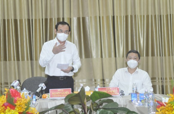 Bí thư Thành ủy TPHCM Nguyễn Văn Nên: Đồng hành, sát cánh cùng doanh nghiệp vượt qua khó khăn ảnh 1