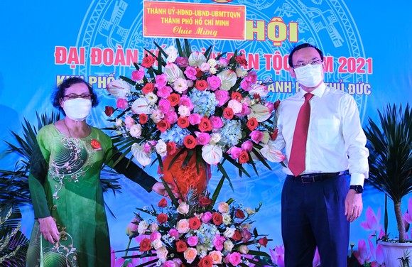 Bí thư Thành ủy TPHCM Nguyễn Văn Nên: TPHCM cùng lúc thực hiện 3 mục tiêu trong giai đoạn hiện nay ảnh 1