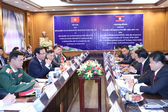 Tăng cường hợp tác, giao lưu giữa TPHCM và tỉnh Champasak của Lào ảnh 3