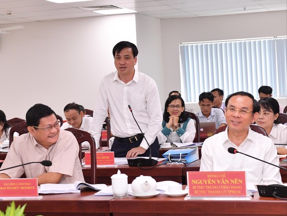 Bí thư Thành ủy TPHCM Nguyễn Văn Nên: Việc liên quan đến người dân phải bàn với dân ảnh 5