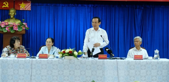Bí thư Thành ủy TPHCM Nguyễn Văn Nên: Hạn chế tối đa thiệt thòi với cán bộ khi lập TP Thủ Đức ảnh 1