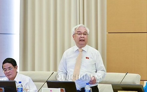 Ông Phan Thanh Bình, Chủ nhiệm Ủy ban Văn hóa, Giáo dục, Thanh niên, thiếu niên và Nhi đồng