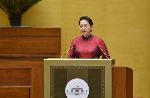 Chủ tịch Quốc hội Nguyễn Thị Kim Ngân gặp mặt 300 Mẹ Việt Nam Anh hùng tiêu biểu ảnh 3