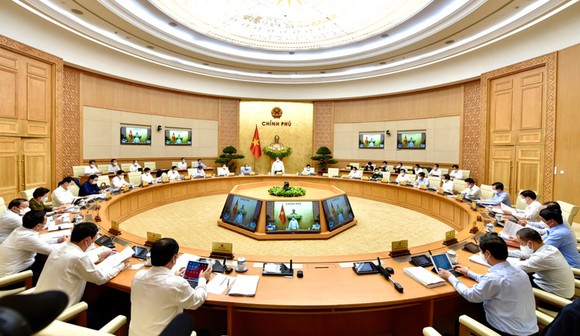 Một phiên họp của Chính phủ 