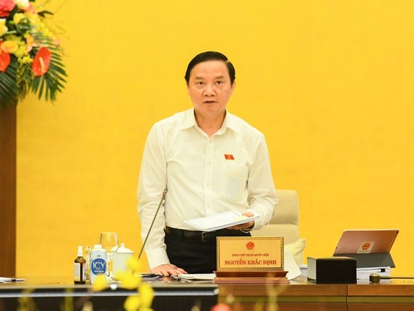Phó Chủ tịch Quốc hội Nguyễn Khắc Định 