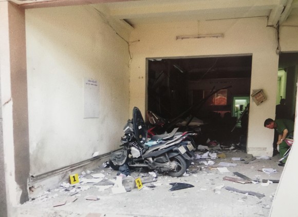 Công an TPHCM họp báo vụ nổ ở trước trụ sở công an phường 12, quận Tân Bình ảnh 5