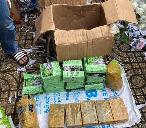 Phá đường dây ma túy từ Campuchia về TPHCM thu gần 47 kg ma túy cùng 20 ngàn viên thuốc lắc ảnh 1