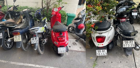 Công an quận Tân Bình bắt băng trộm xe máy sau 15 giờ gây án ảnh 2