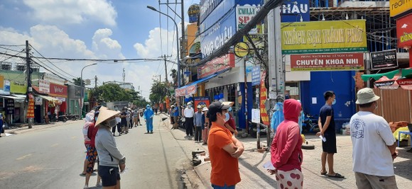 Phong tỏa tạm thời khu phố 8, phường Hiệp Bình Chánh, TP Thủ Đức với 13.000 nhân khẩu ảnh 1