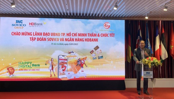 Phó Chủ tịch UBND TPHCM Phan Thị Thắng thăm, chúc tết các doanh nghiệp ảnh 3