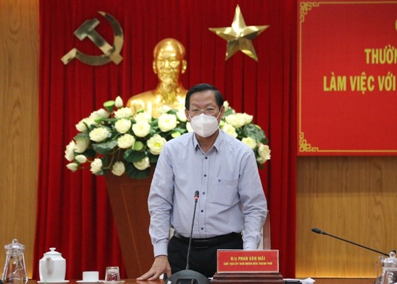 Chủ tịch UBND TPHCM Phan Văn Mãi: Công an TPHCM cần tiếp tục xây dựng lực lượng trong sạch, vững mạnh ảnh 2
