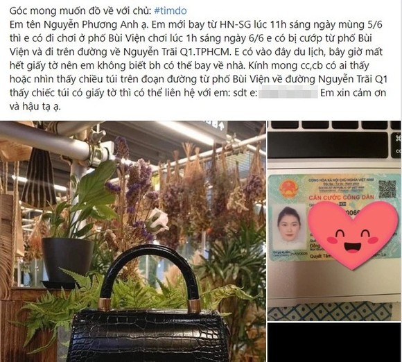 Bắt nhóm cướp túi xách của cô gái 'cầu cứu' qua mạng khi vào TPHCM để du lịch ảnh 4