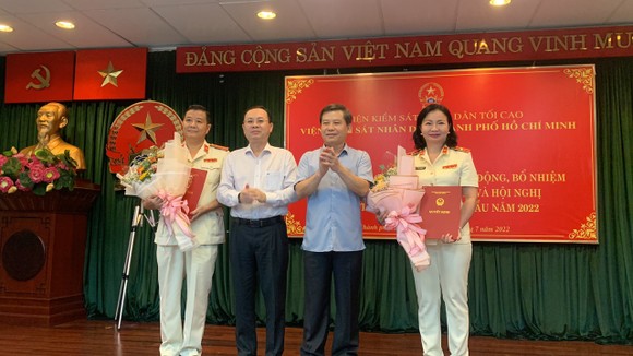 Điều động, bổ nhiệm 2 Phó Viện trưởng VKSND TPHCM ảnh 1