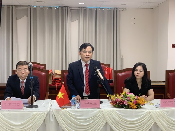 Viện KSND tối cao Lào thăm làm việc tại Viện KSND TPHCM ảnh 2