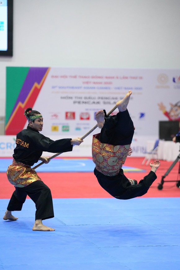 Các võ sĩ Pencak Silat 'cháy' hết mình trên sàn đấu Đông Nam Á ảnh 11
