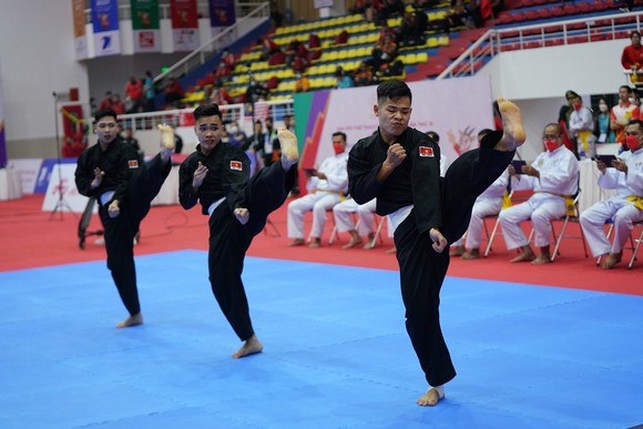 Các võ sĩ Pencak Silat 'cháy' hết mình trên sàn đấu Đông Nam Á ảnh 2