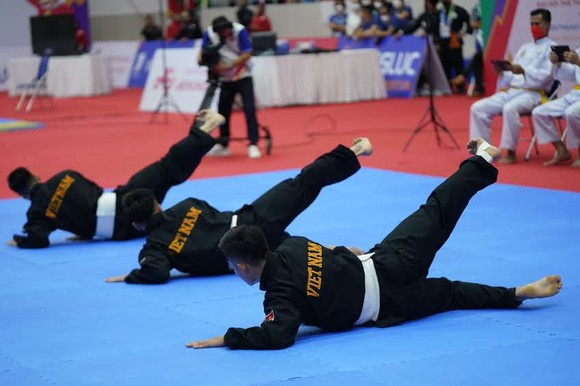 Các võ sĩ Pencak Silat 'cháy' hết mình trên sàn đấu Đông Nam Á ảnh 3