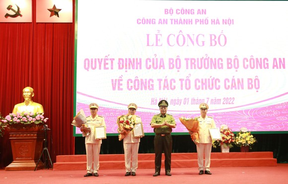 Công an TP Hà Nội có 3 tân Phó Giám đốc ảnh 1
