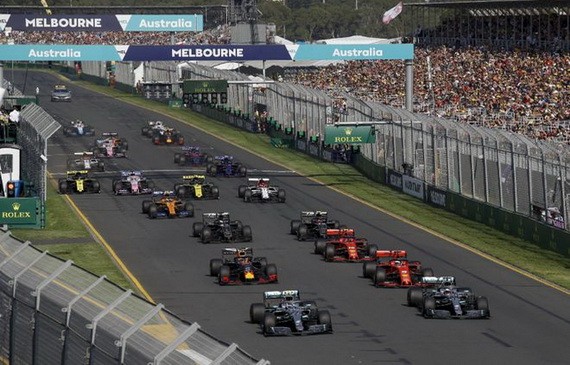F1澳大利亞賽道。