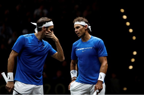 Laver Cup 2019: Khi Federer và Nadal lại cùng… “song kiếm hợp bích” ảnh 2