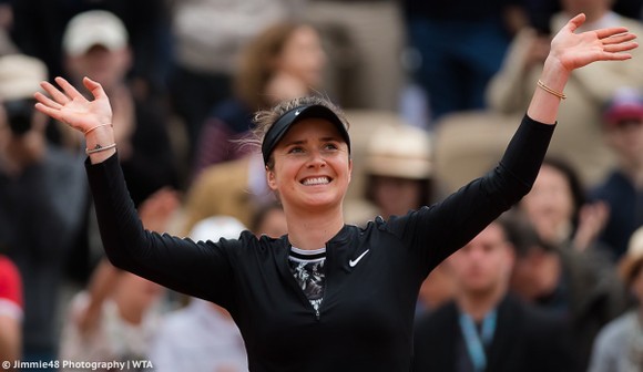 Roland Garros: Nụ cười của mỹ nhân Ukraine sau khi thắng tay vợt 7 lần vô địch Grand Slam ảnh 3