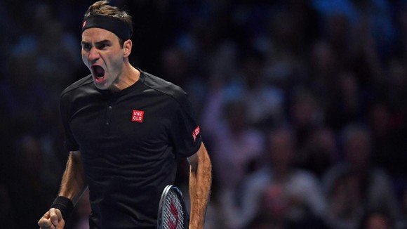 Federer phấn khích sau khi báo thù thành công Djokovic