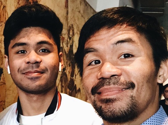 Manny Pacquiao: Sẽ dùng bài rap của con trai làm nhạc diễu hành lên sàn ở trận thượng đài sắp tới ảnh 1