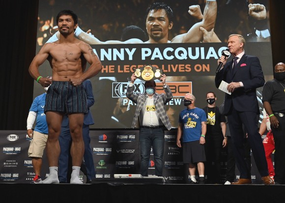 Manny Pacquiao vs Yordenis Ugas: “Pacman” không thích kẻ khác cướp đai mà không thách đấu anh trên sàn ảnh 3