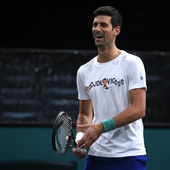 Paris Masters: Novak Djokovic tái xuất, đặt mục tiêu giữ ngôi số 1 cuối mùa ảnh 2