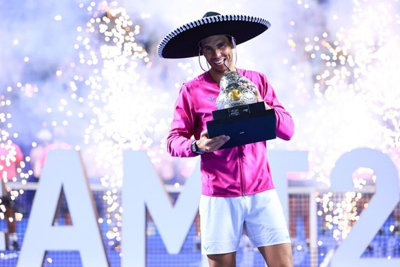 “Chiến thần” Rafael Nadal trở lại hoàn hảo: Thắng 15 trận liên tiếp, đăng quang 3 danh hiệu ảnh 2