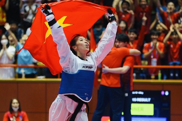 Trương Thị Kim Tuyền sẽ đi thi đấu vô địch châu Á 2022 vào cuối tháng 6. Ảnh: DŨNG PHƯƠNG