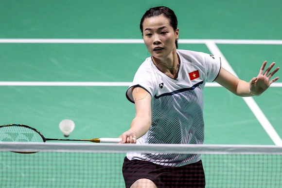 Thùy Linh là hạt giống số 6 đơn nữ giải Vietnam Open 2022. Ảnh: G.I