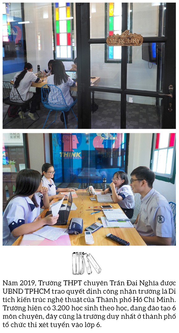 Đến thăm thư viện “5 sao” Trường THPT chuyên Trần Đại Nghĩa ảnh 16