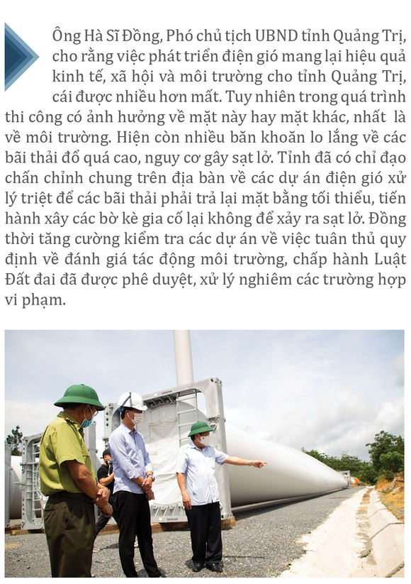 Trên đại công trường điện gió ở huyện miền núi Quảng Trị ảnh 23