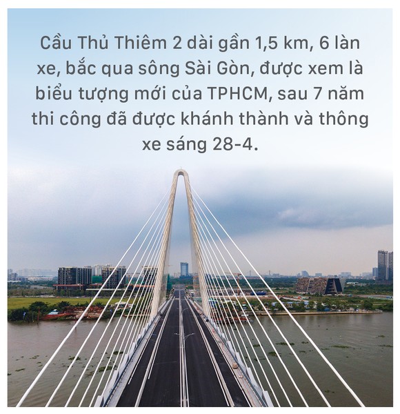 Khánh thành cầu Thủ Thiêm 2 bắc qua sông Sài Gòn ảnh 1