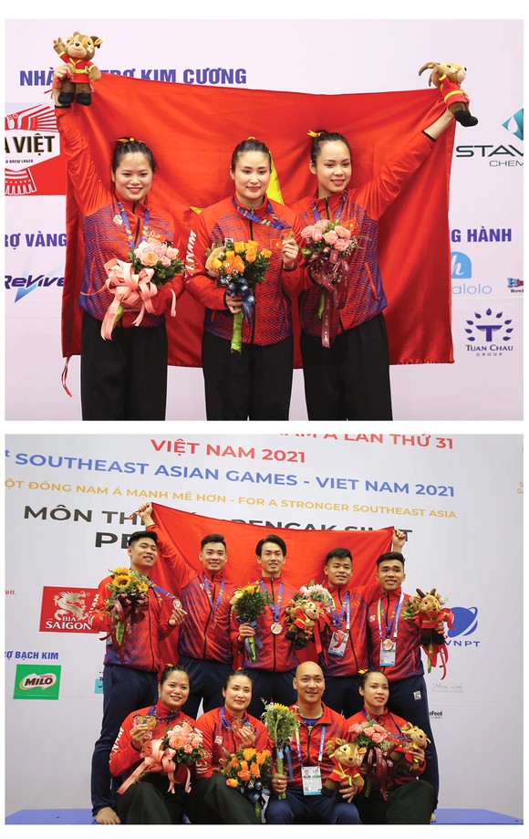 Những tấm HCV đầu tiên của Đoàn Thể thao Việt Nam tại SEA Games 31 ảnh 6
