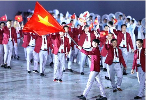 Những hình ảnh đẹp và lung linh của Lễ khai mạc SEA Games 31 ảnh 17