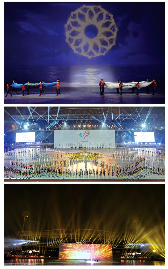Những hình ảnh đẹp và lung linh của Lễ khai mạc SEA Games 31 ảnh 4