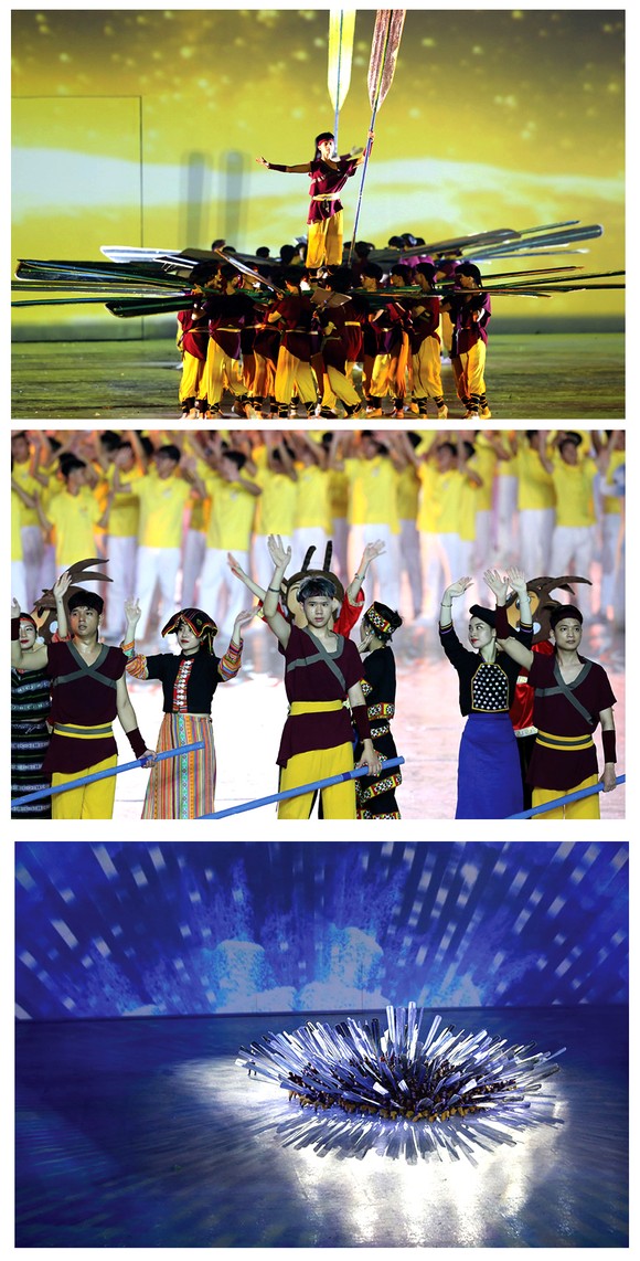 Những hình ảnh đẹp và lung linh của Lễ khai mạc SEA Games 31 ảnh 8