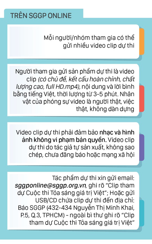 Báo SGGP phát động Cuộc thi Tỏa sáng giá trị Việt ảnh 3