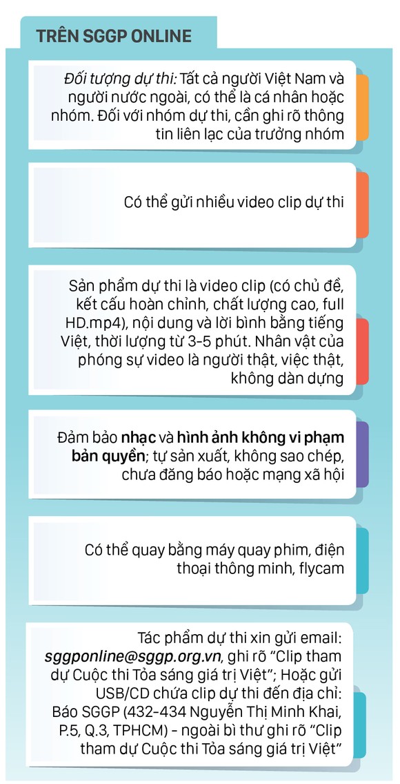 Báo SGGP phát động Cuộc thi Tỏa sáng giá trị Việt ảnh 5